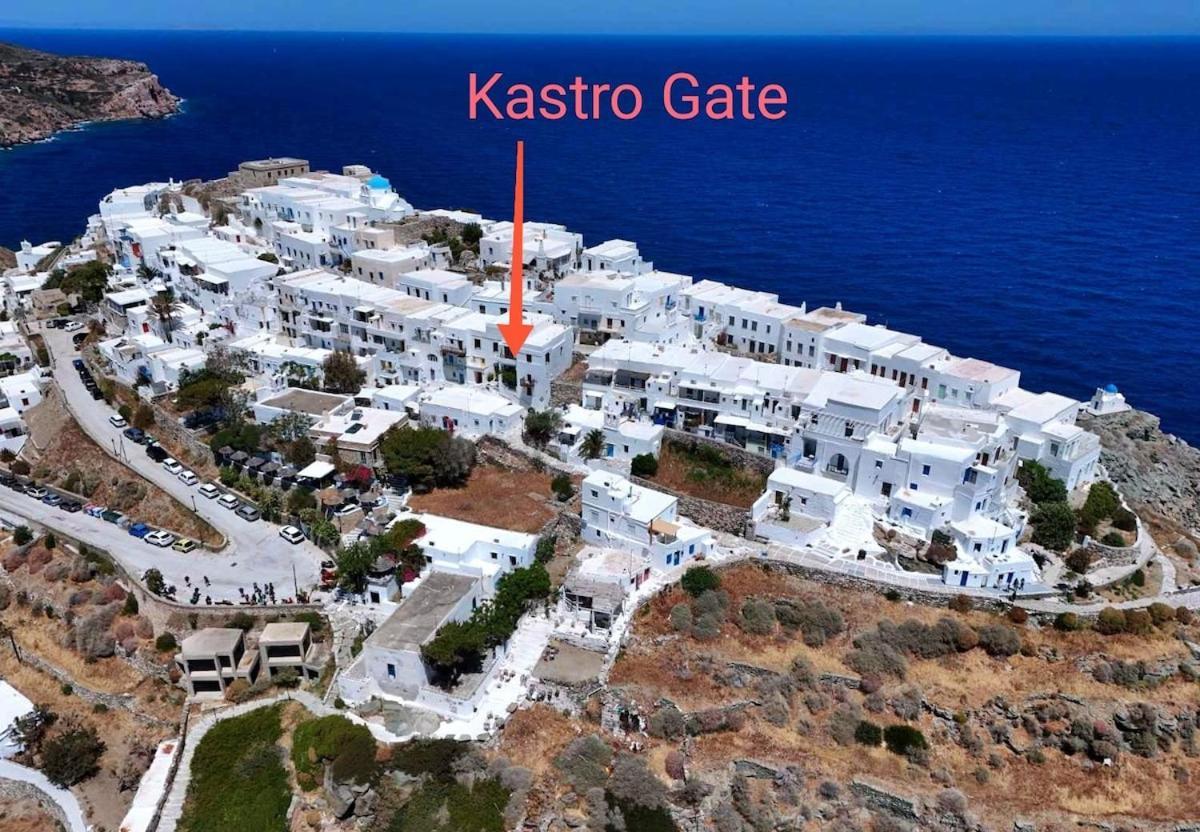 Kastro Gate Apartment ,Entrance To An Ancient Village Kastron  Luaran gambar